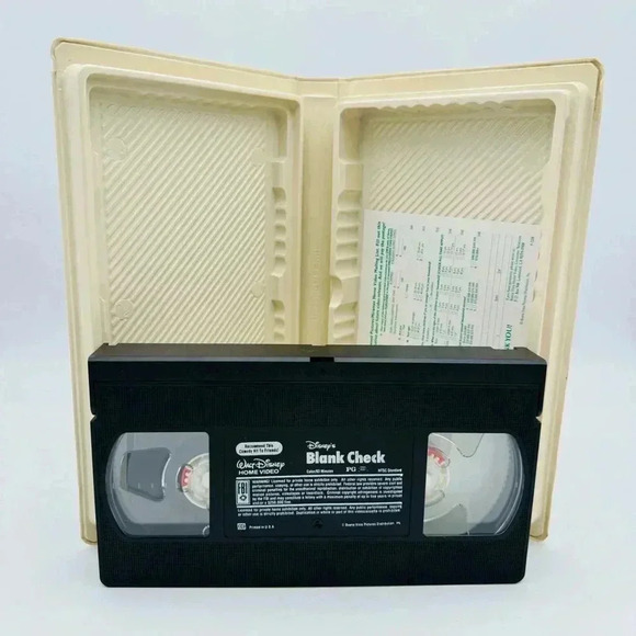 Walt Disney's Blank Check VHS Tape Movie #4071 - Picture 5 of 6